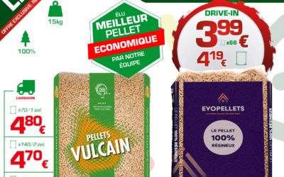 Dernier mois de promotions sur le pellet