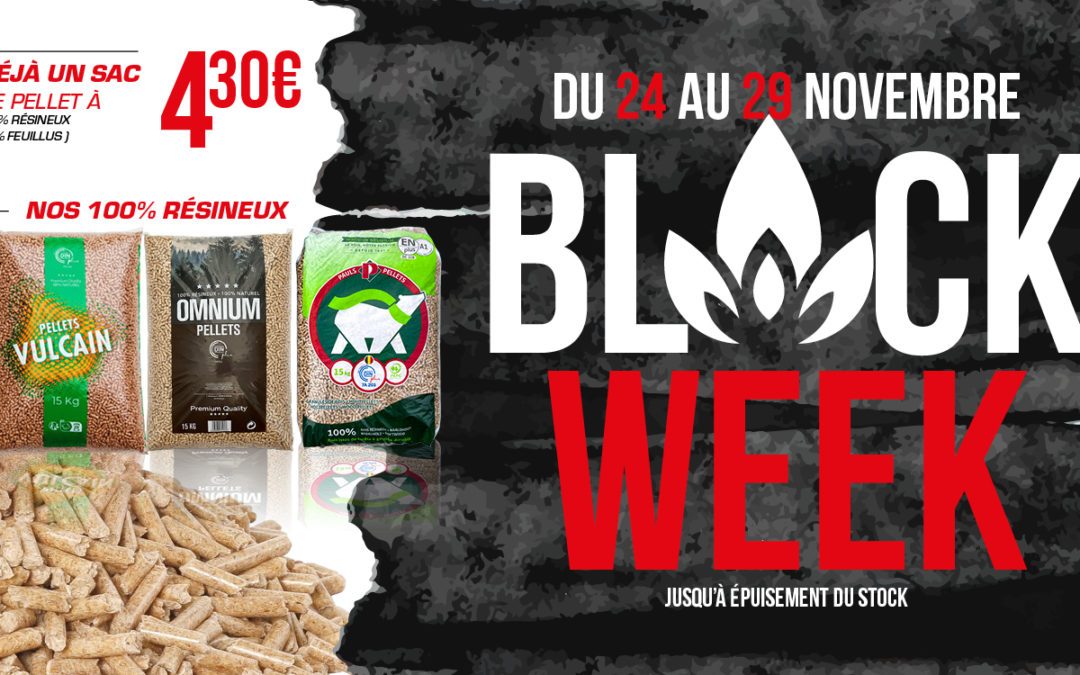 Black Week du 24/11 au 29/11