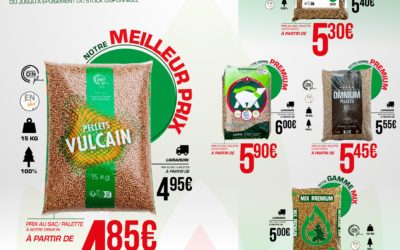 Prix d’été pellets : Nos meilleurs tarifs maintenant disponibles !